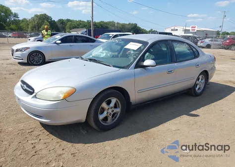 2002 Ford Taurus Se из США, поврежденный, VIN 1FAFP53U32G169446
